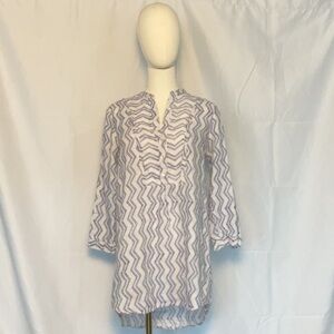 Roberta Roller Rabbit linen tunic Size M